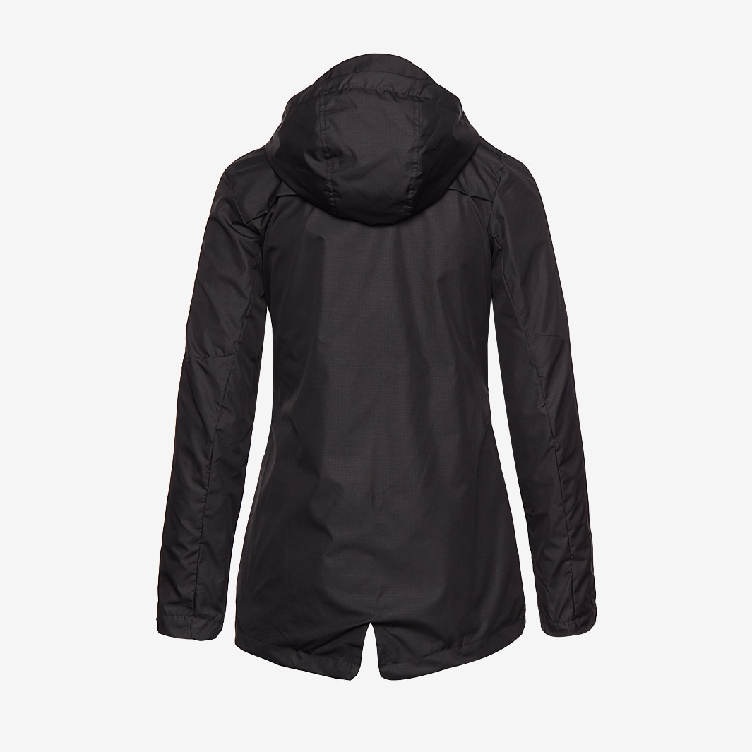 Nike Womens Academy 18 Rain Jacket Black/White Womens Football