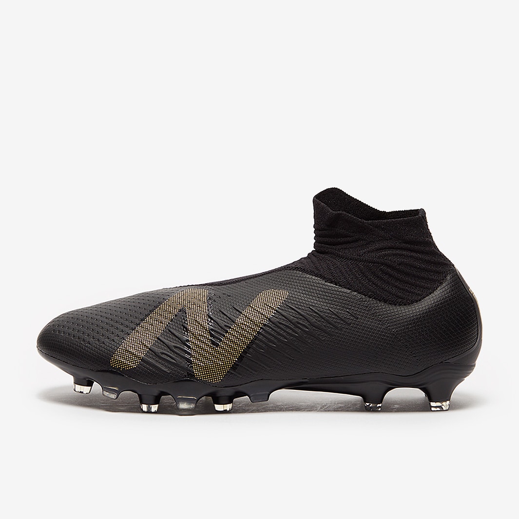 New Balance Tekela V4 Pro FG - Black/Gold - Mens Boots | Pro:Direct Soccer