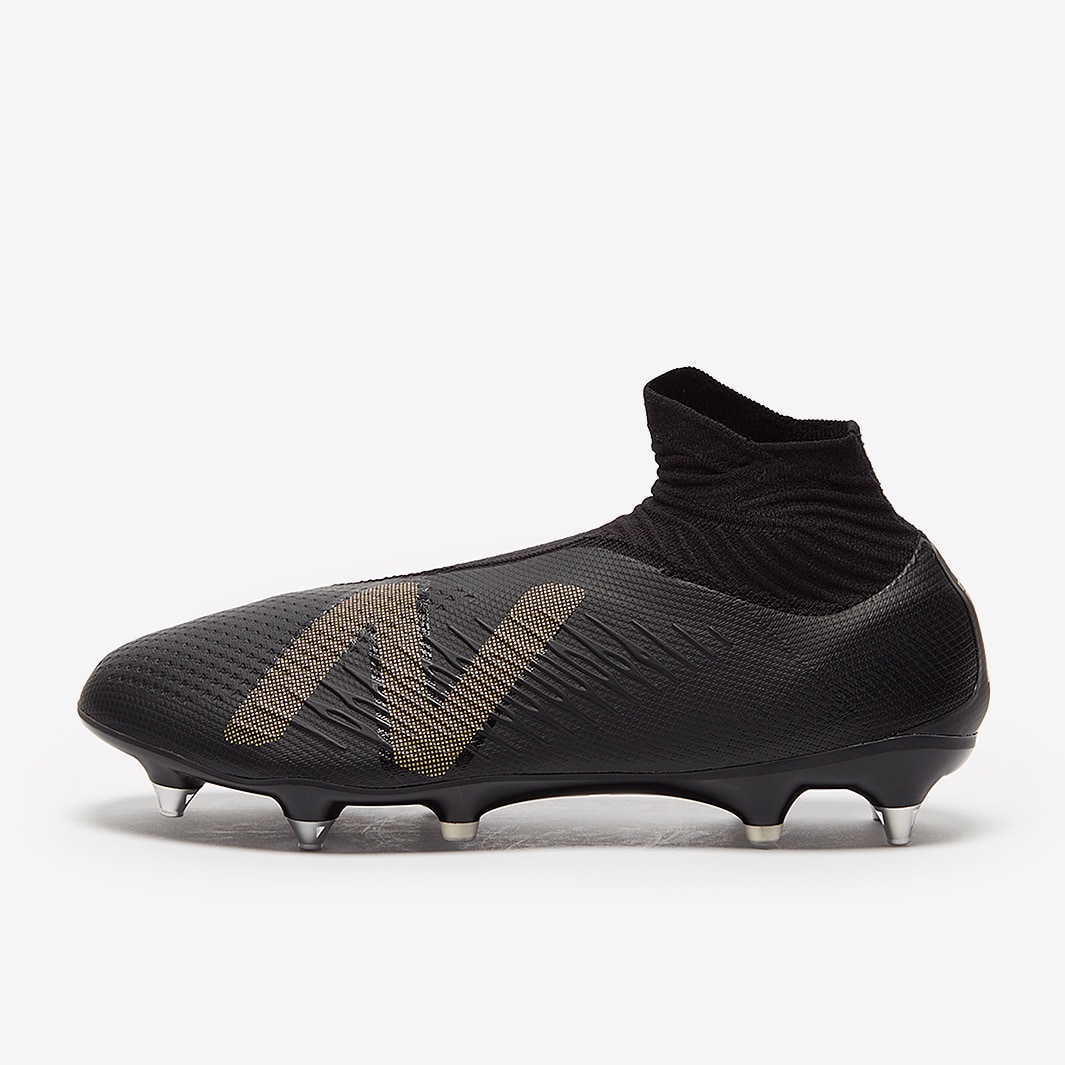 New Balance Tekela V4 Pro SG - Black/Gold - Mens Boots | Pro:Direct Soccer