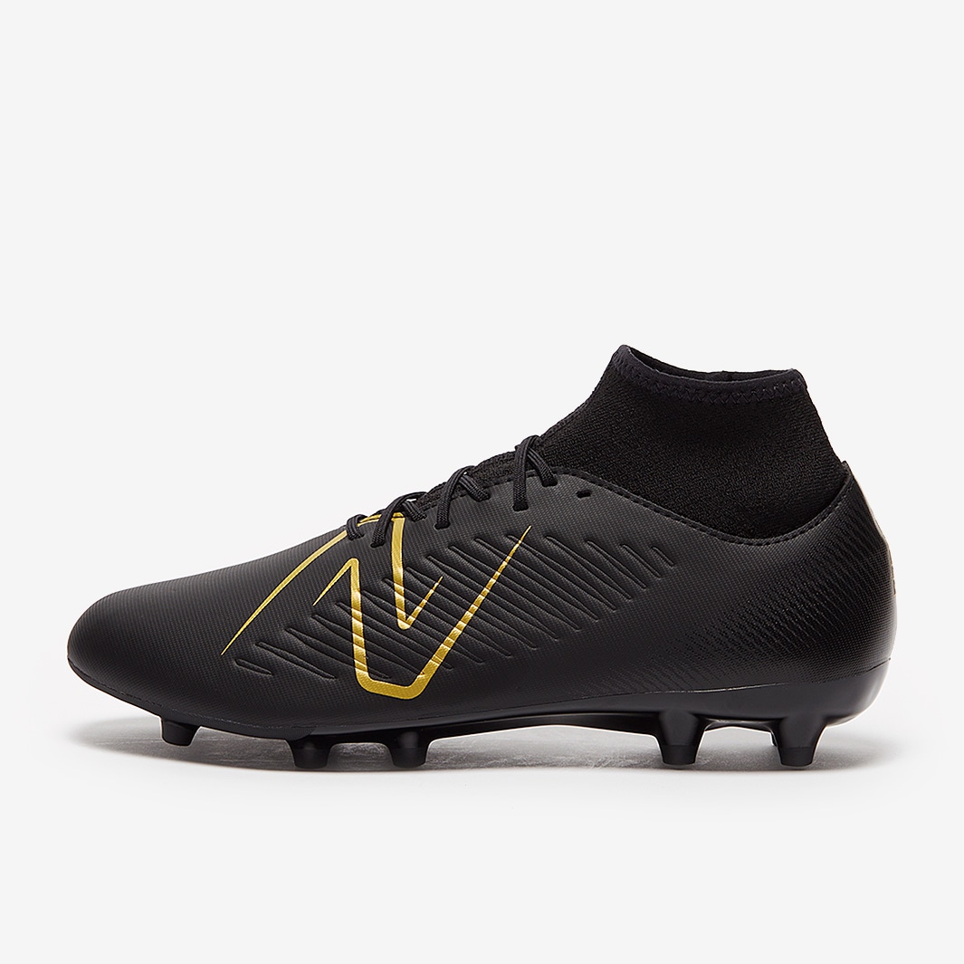 New Balance Tekela V4 Magique FG - Black/Gold - Mens Boots