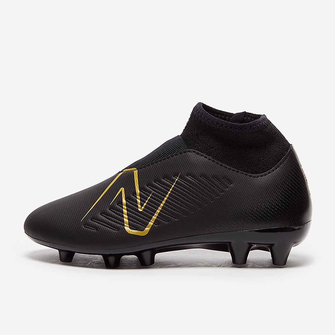 New Balance Tekela Kids V4 Magique FG - Black/Gold - Junior Boots