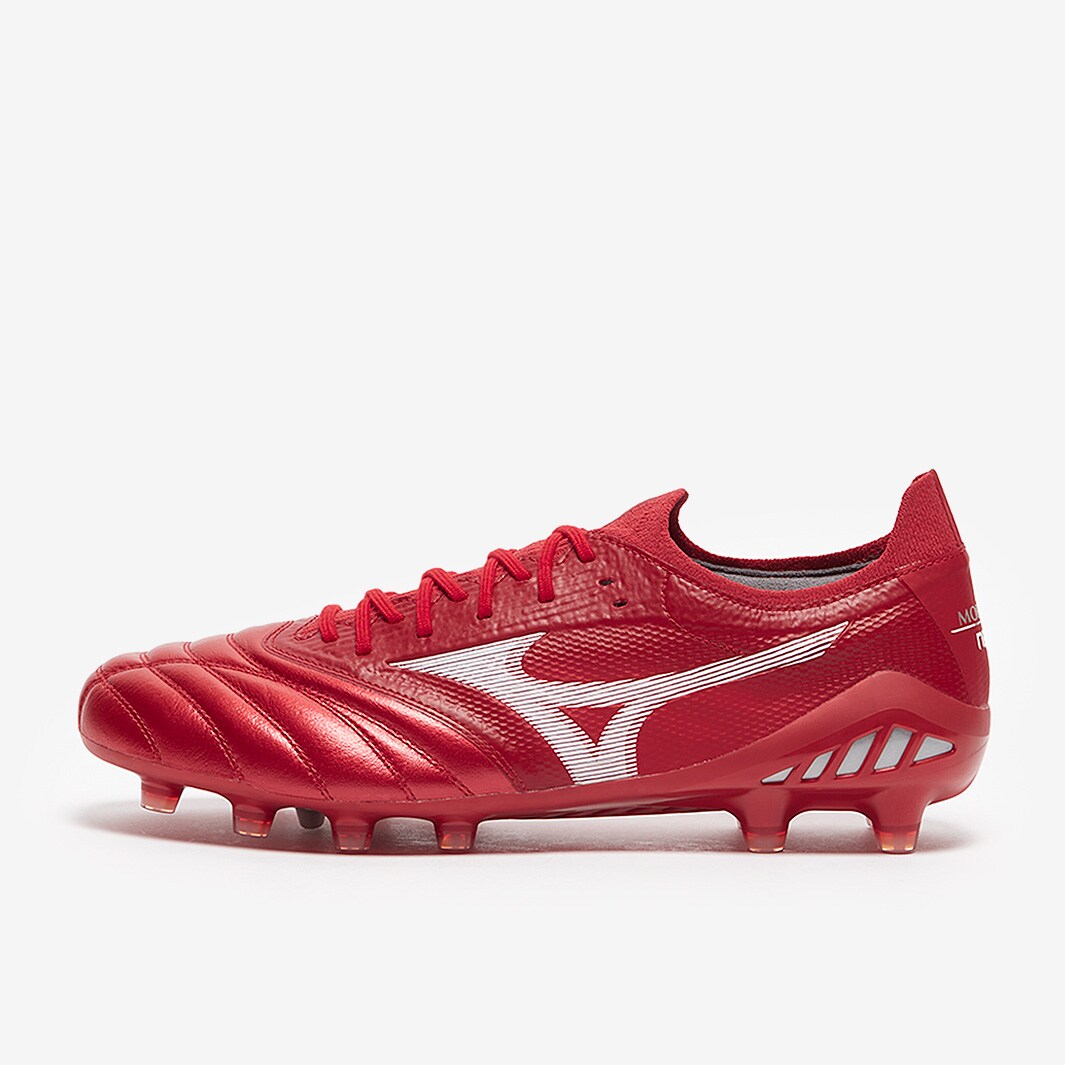 Mizuno Morelia Neo III Beta Elite FG - Rosso High Risk