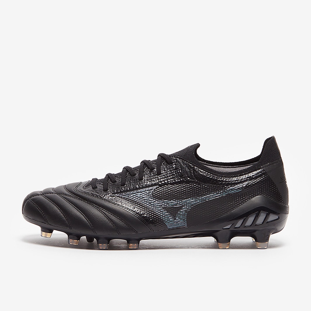 All black 2025 mizuno soccer cleats