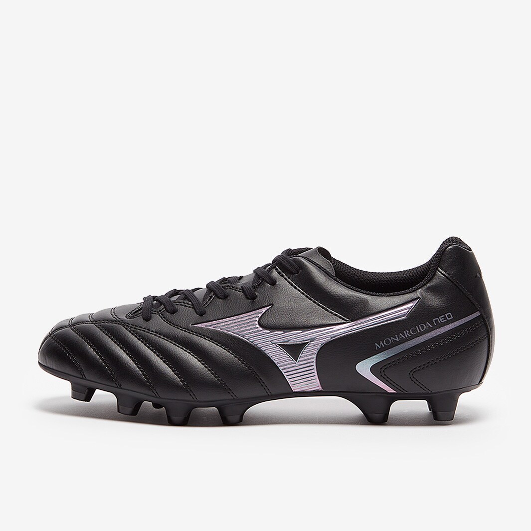 Mizuno Monarcida Neo II Select FG - Black/Iridescent - Mens Boots