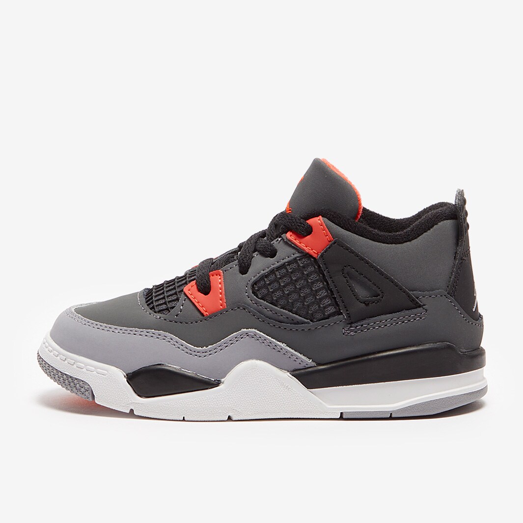 Jordan 4 Retro Toddlers (TD) Dark Grey/Infrared 23/Black/Cement Grey