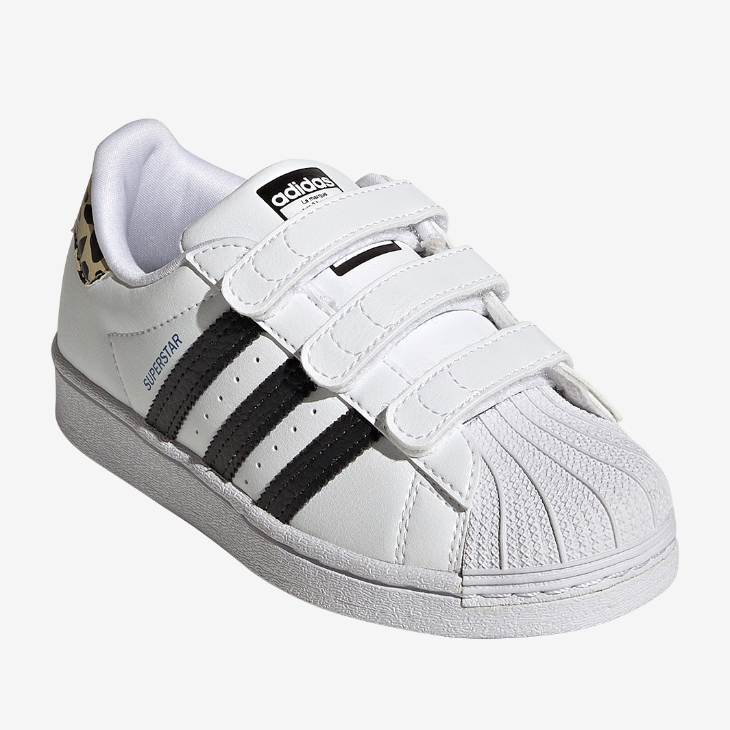 adidas Originals Superstar Younger Kids- Fwtr White/Core Black/Blue ...