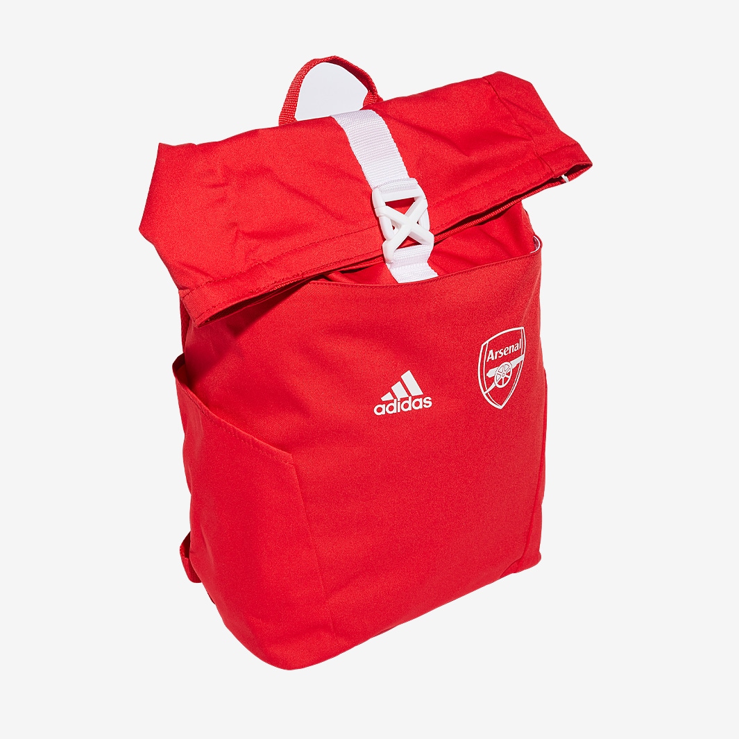 adidas Arsenal Backpack Scarlet White Bags Luggage Pro Direct Soccer