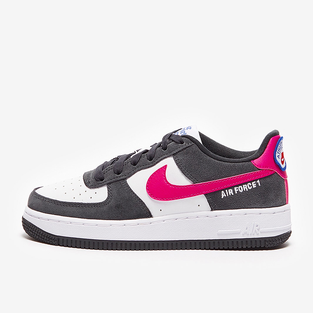 Nike Sportswear Enfants plus Ages Air Force 1 LV8 GS Noir Rose Prime Blanc Chaussures Enfant Pro Direct Soccer