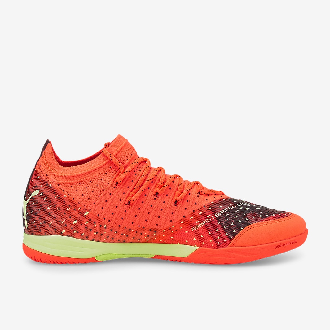 Puma Future Z 1.4 Pro Court - Fiery Coral/Fizzy Light/Puma Black