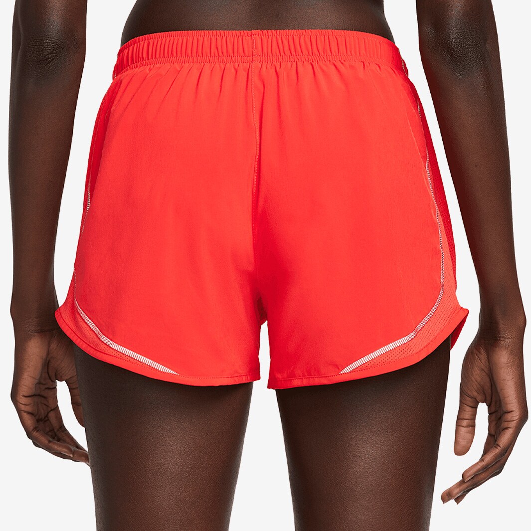 Nike Womens Dri-FIT Run Division Tempo Luxe Shorts - Light Crimson - Womens Clothing