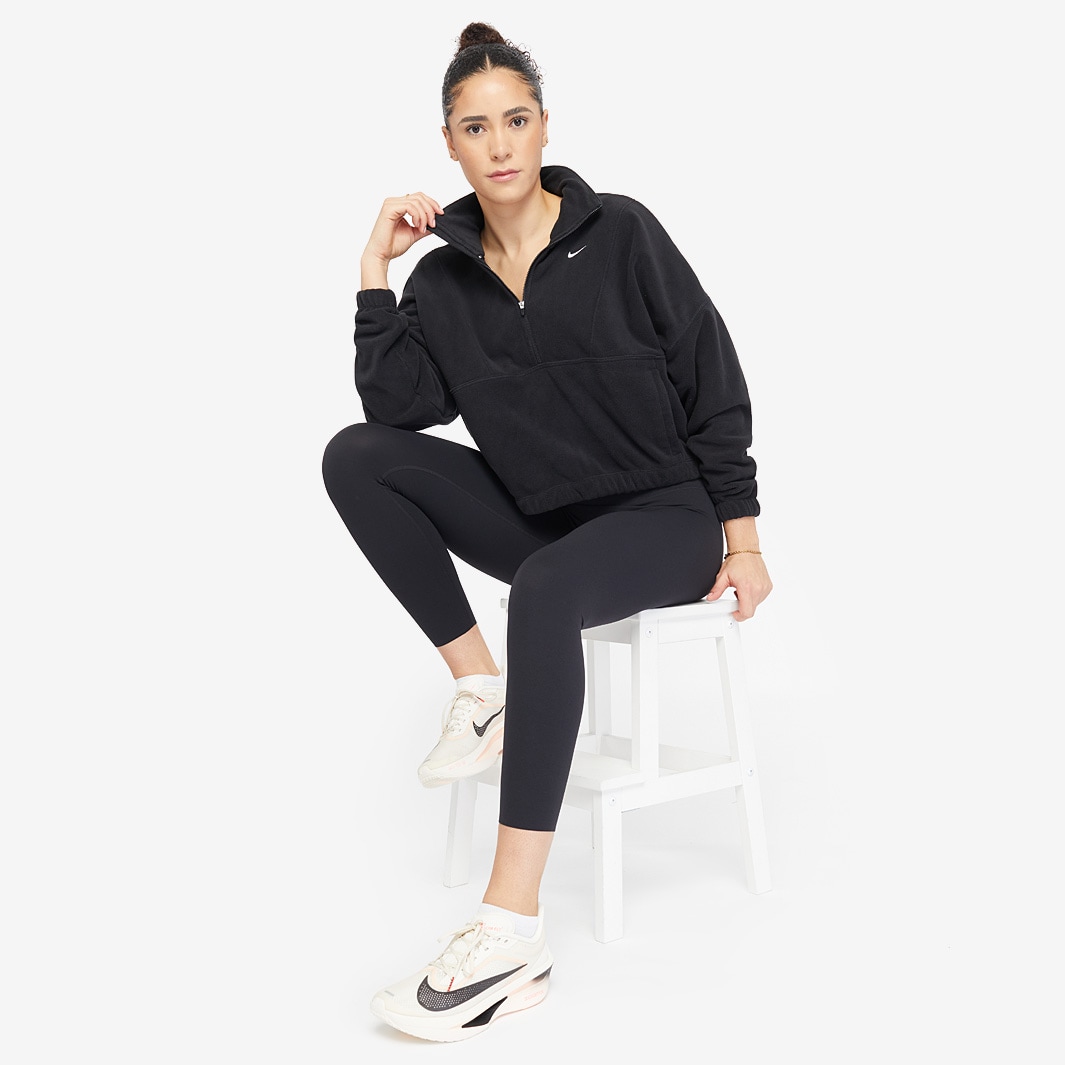 nike zip front leggings