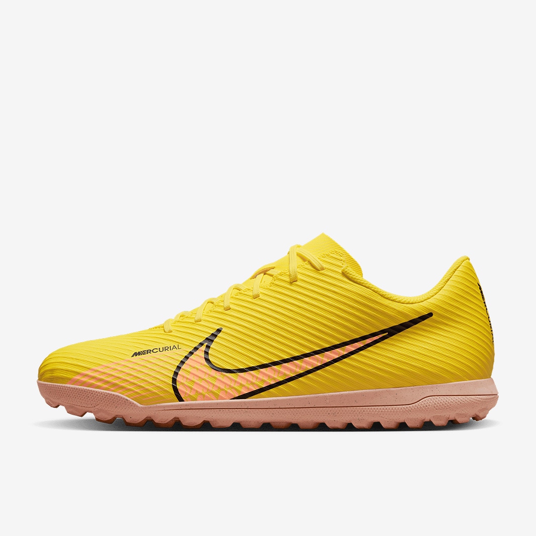 Nike Mercurial Mercurial Vapor XV Club TF - Yellow Strike/Sunset Glow ...