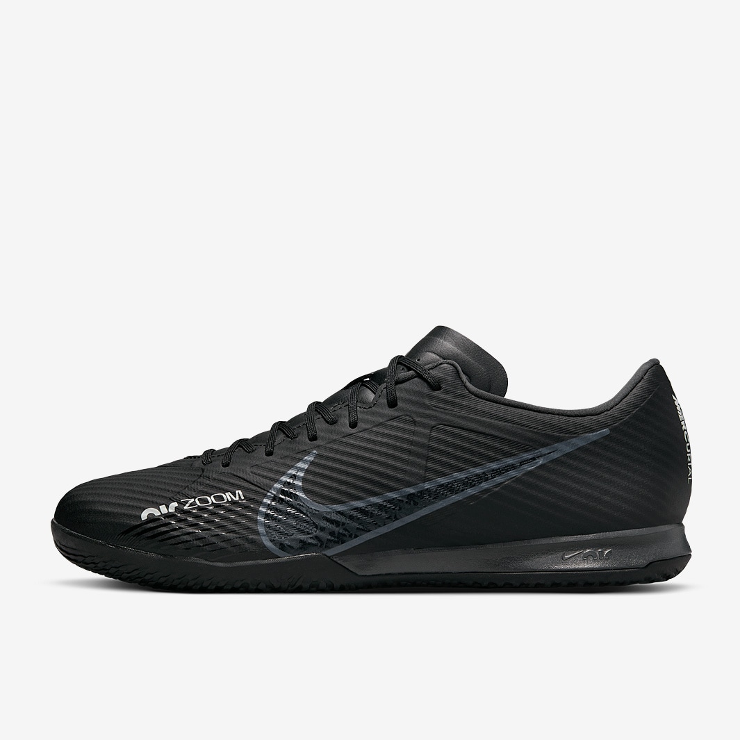 Nike Air Zoom Mercurial Vapor XV Academy IC - Black/Dk Smoke Grey ...