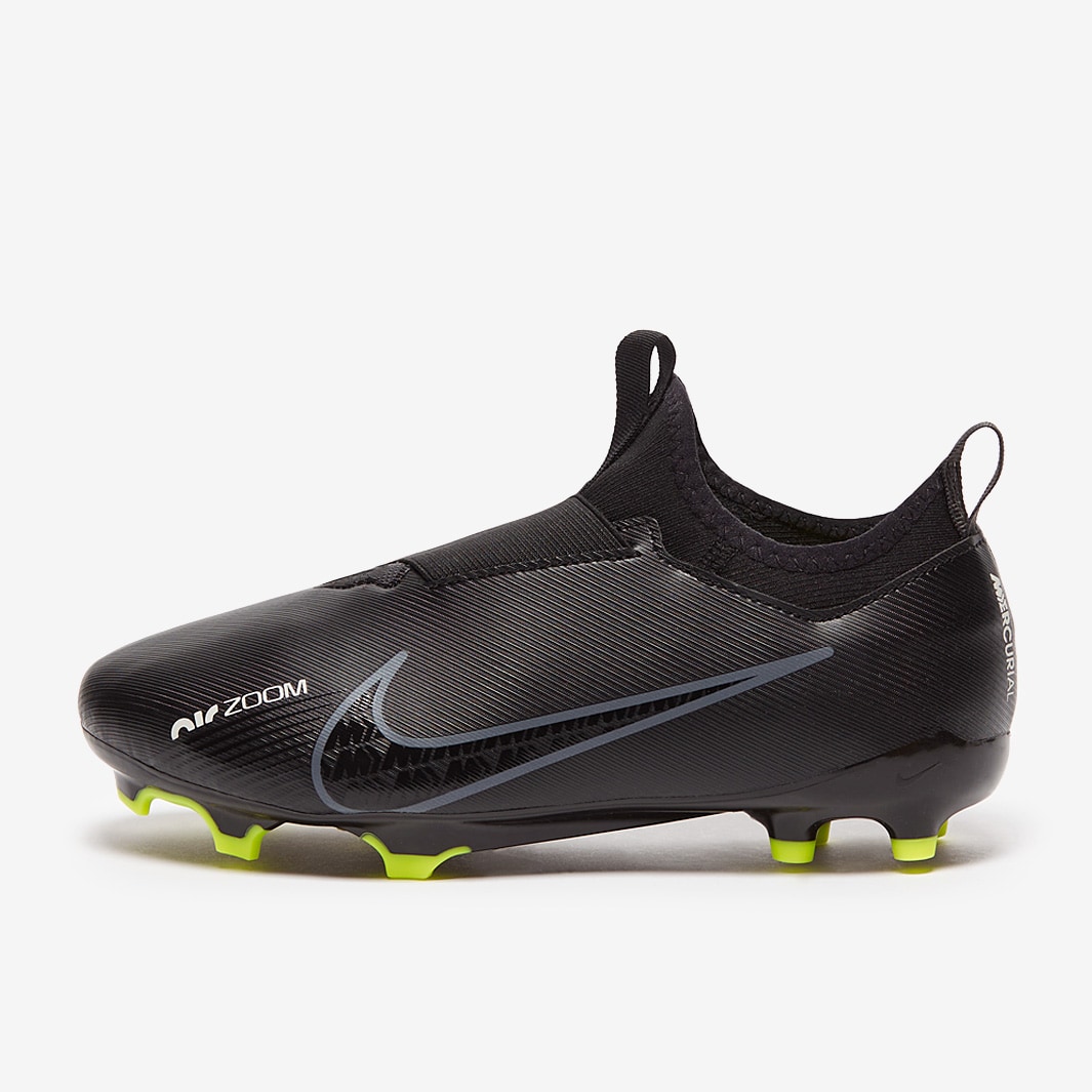 Nike Kids Air Zoom Mercurial Vapor XV Academy FG/MG - Black