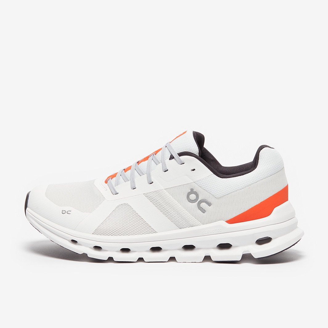 On Cloudrunner - Undyed-White/Flame - Mens Shoes | Pro:Direct Running