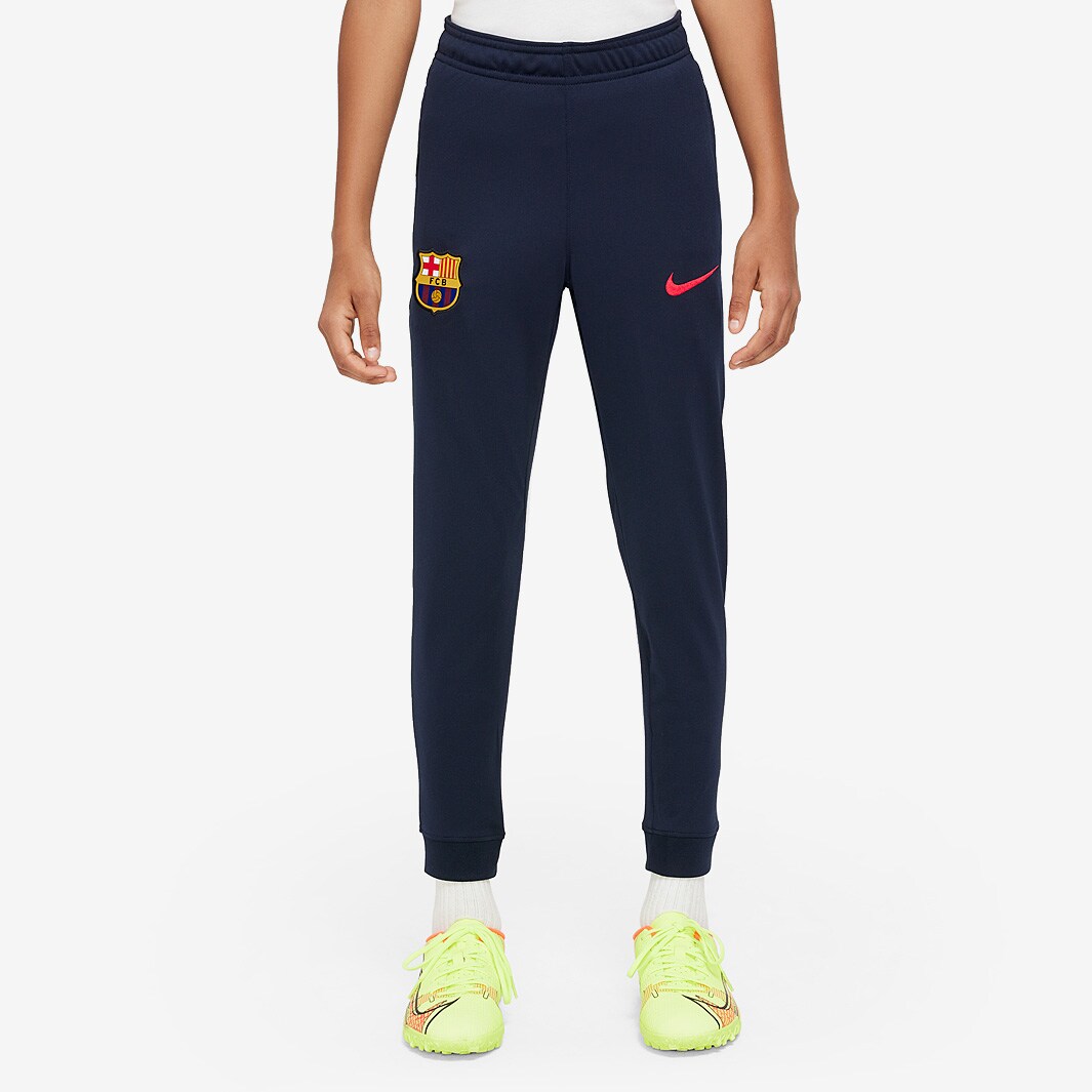 Nike FC Barcelona 22/23 Kids Dri-Fit Strike Tracksuit - Obsidian ...