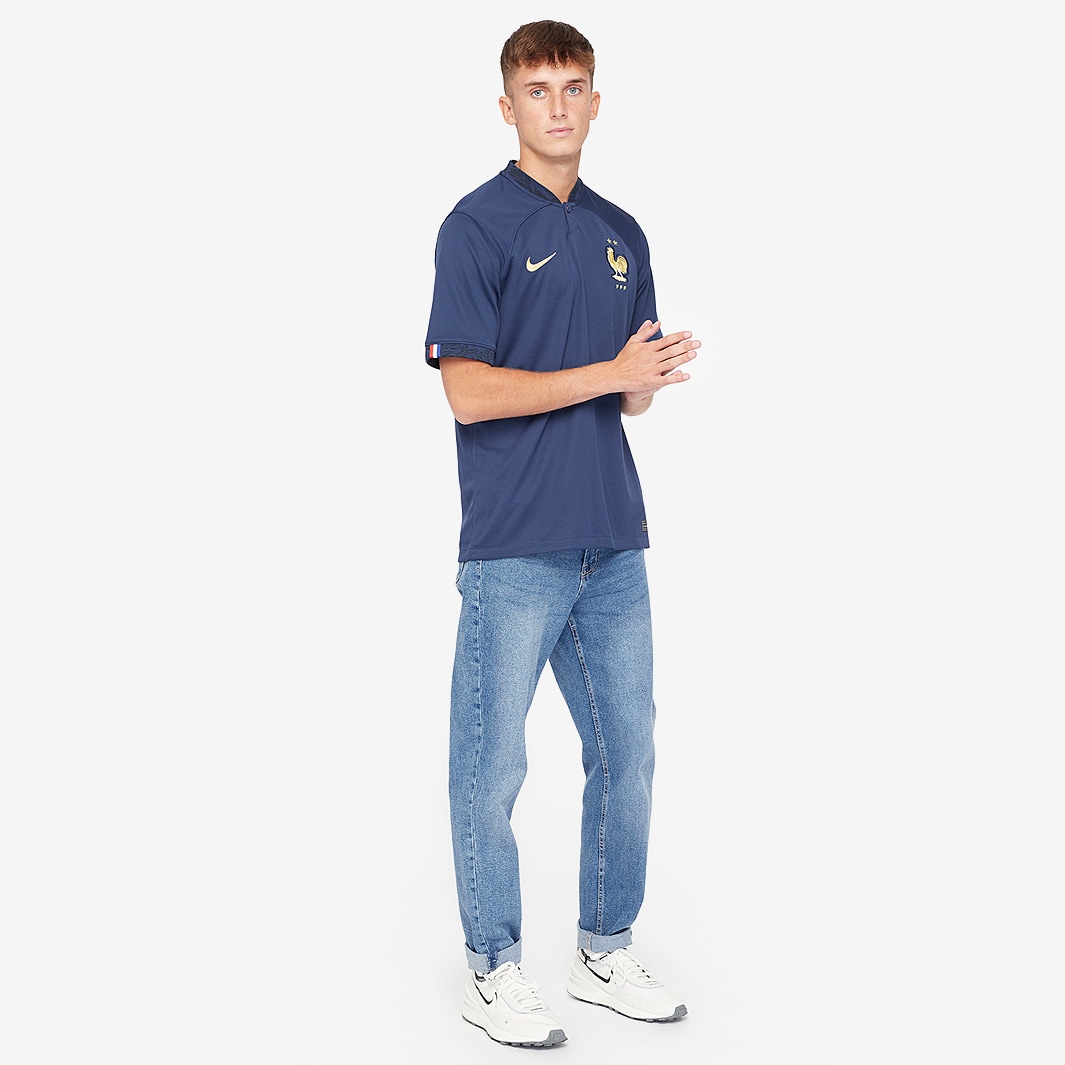 Nike France '22 Original Navy T-Shirt, Men's, Small