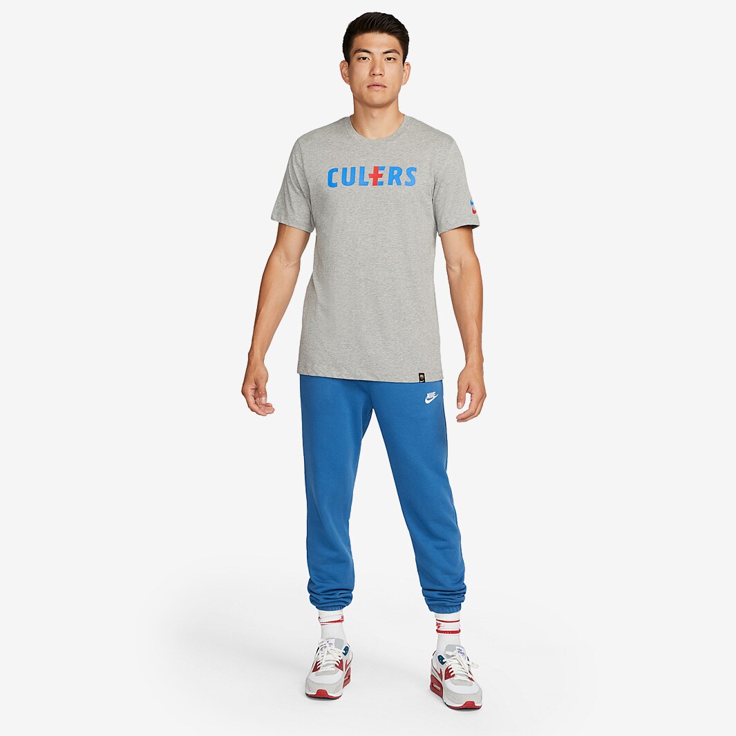 Nike FC Barcelona 22/23 Champions League Culers T-Shirt- Dunkelgrau Heather - Herren 