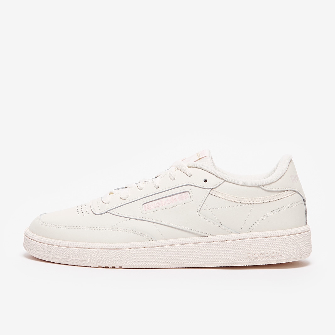 Reebok Club C 85 - Chalk/Pink - Chalk/Pink - Mens Shoes