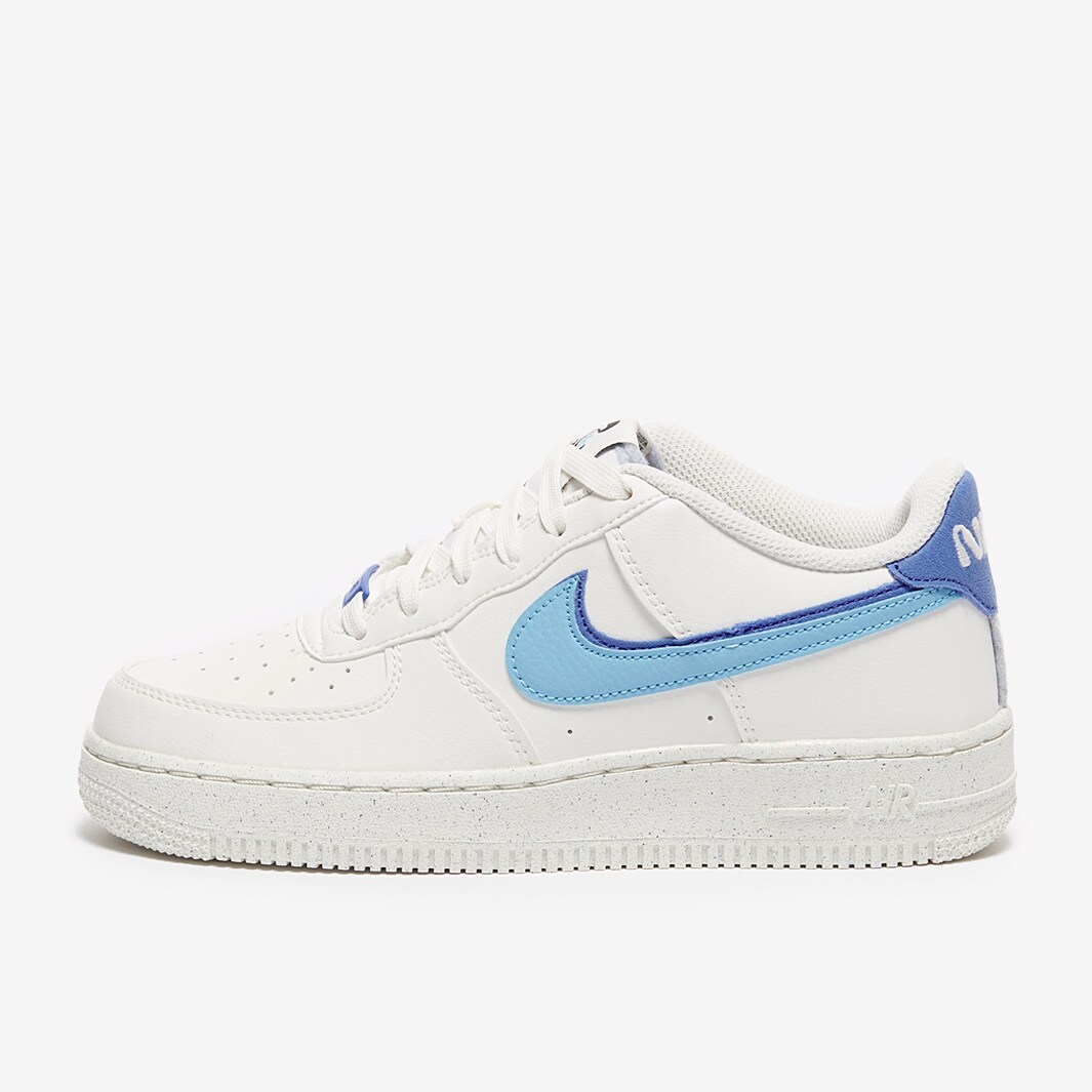 Nike Air Big Boys 6Y Air Force 1 LV8 S50 GS University Carolina Blue Shoes  UNC