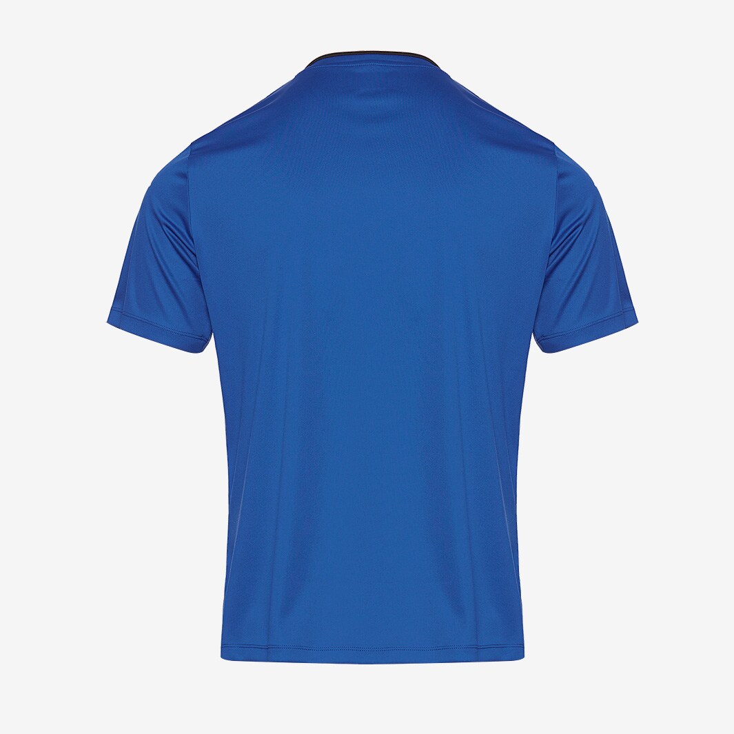 Kappa BUGO SS Shirt - Blue Sapphire/Black - Mens Football Teamwear