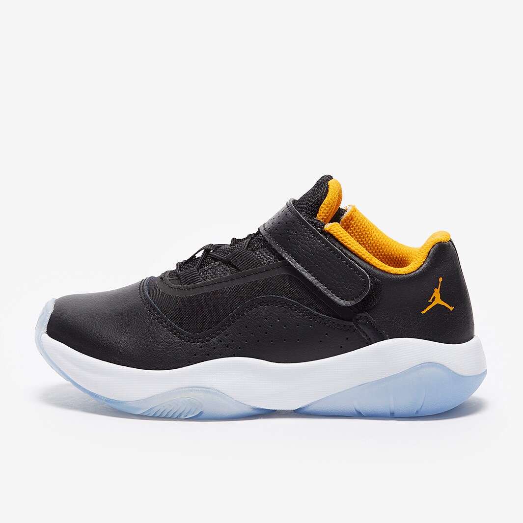 Jordan 11 Comfort Low Younger Kids (PS) Black/Taxi/White Boys Shoes