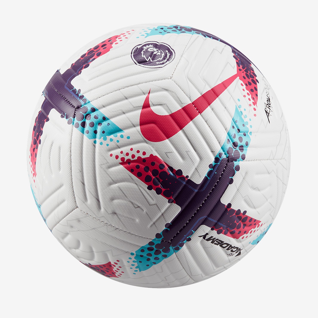 firma felicidad Para editar Nike Premier League Academy Football - White/Purple/Red - White/Purple/Red  - Footballs 
