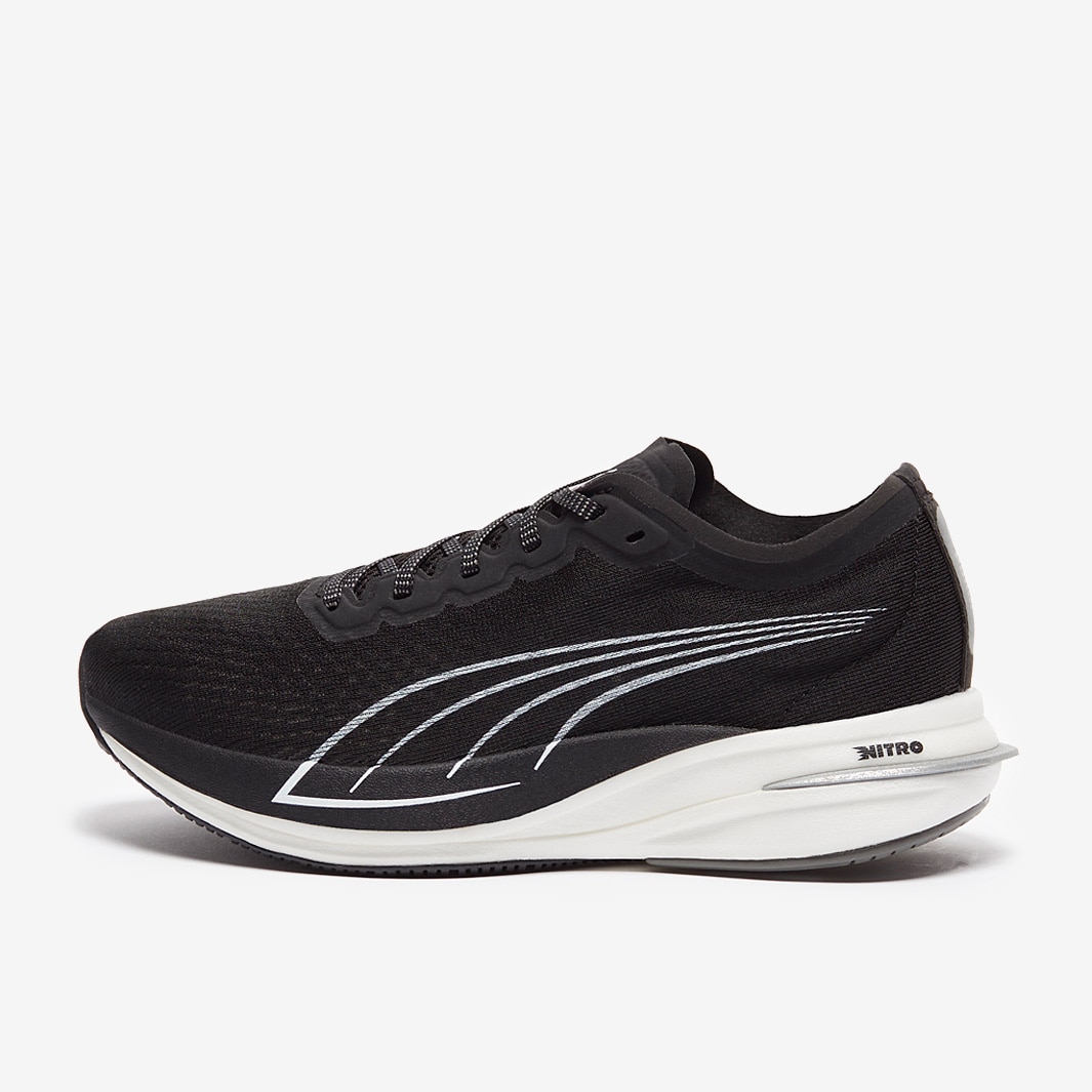 PUMA Womens Deviate Nitro - Puma Black - Womens Shoes