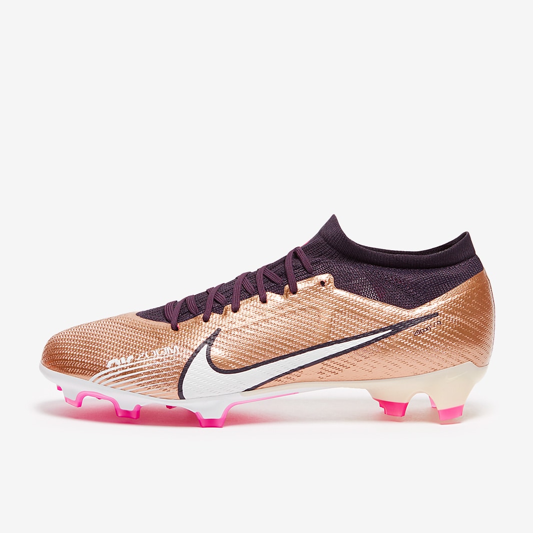 Nike Performance MERCURIAL ZOOM VAPOR 15 PRO AG-PRO - Moulded stud football  boots - metallic copper/copper - Zalando.de