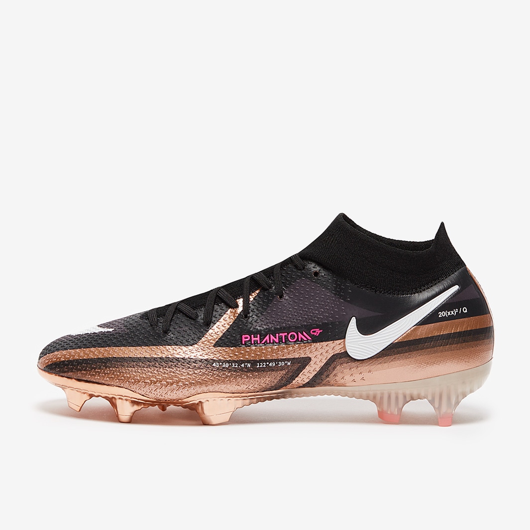 Nike Phantom GT2 Elite DF FG - Metallic Copper/White/Black - Mens