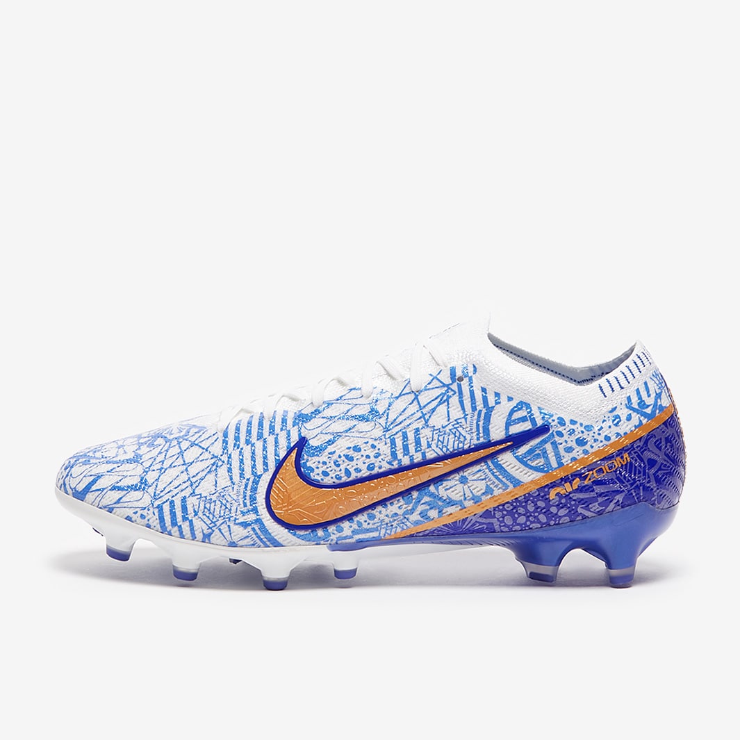 Nike Zoom Vapor XV Elite CR7 Pro-AG - White/Metallic Copper/Concord ...