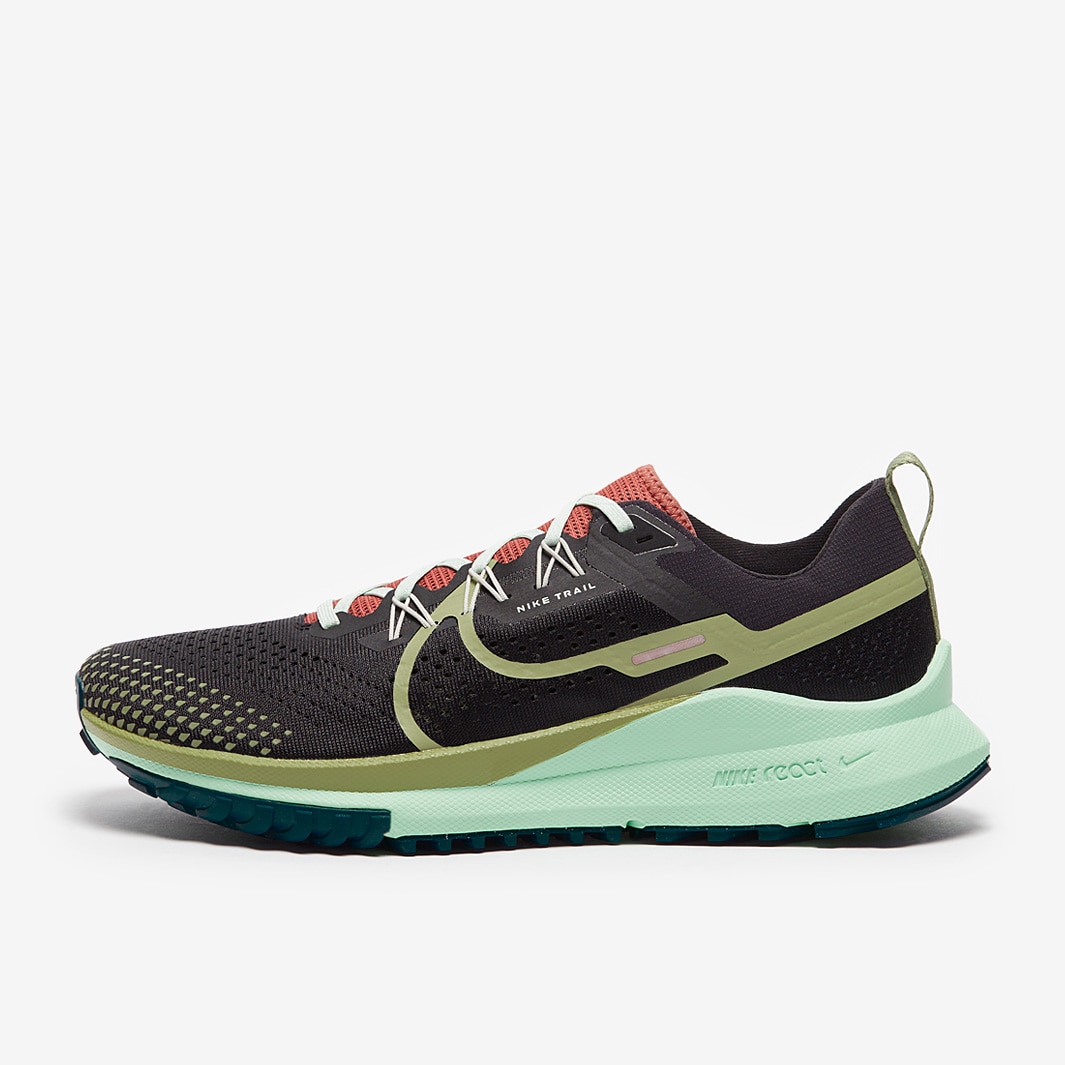 Nike React Pegasus Trail 4 - Black/Alligator-Canyon Rust-Mint Foam ...