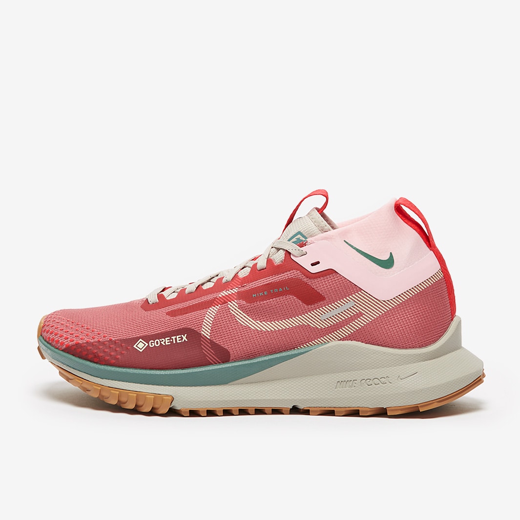 Nike Womens React Pegasus Trail 4 GORE-TEX - Canyon Rust/Barely Volt ...