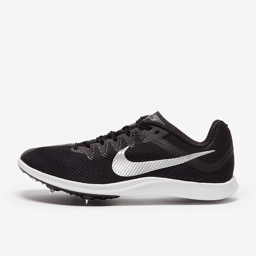 Nike Zoom Rival Distance - Black/Metallic Silver-Dk Smoke Grey - Mens ...