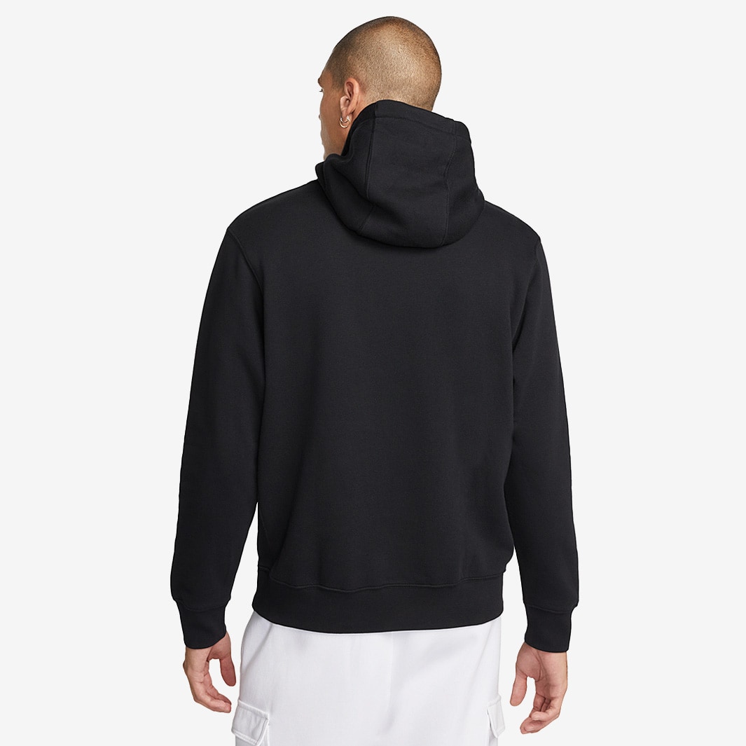 Nike Sportswear Hoodie - Black - Tops - Mens Clothing