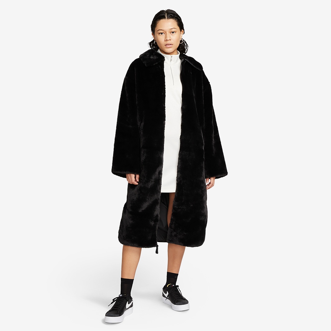 $200 Women’s Nike Sportswear Fur Coat size Medium store