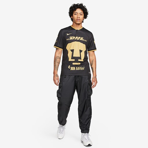 Nike Pumas 22/23 Dri-FIT Third Stadium Jersey - Black/Truly Gold/Truly Gold image 2 |