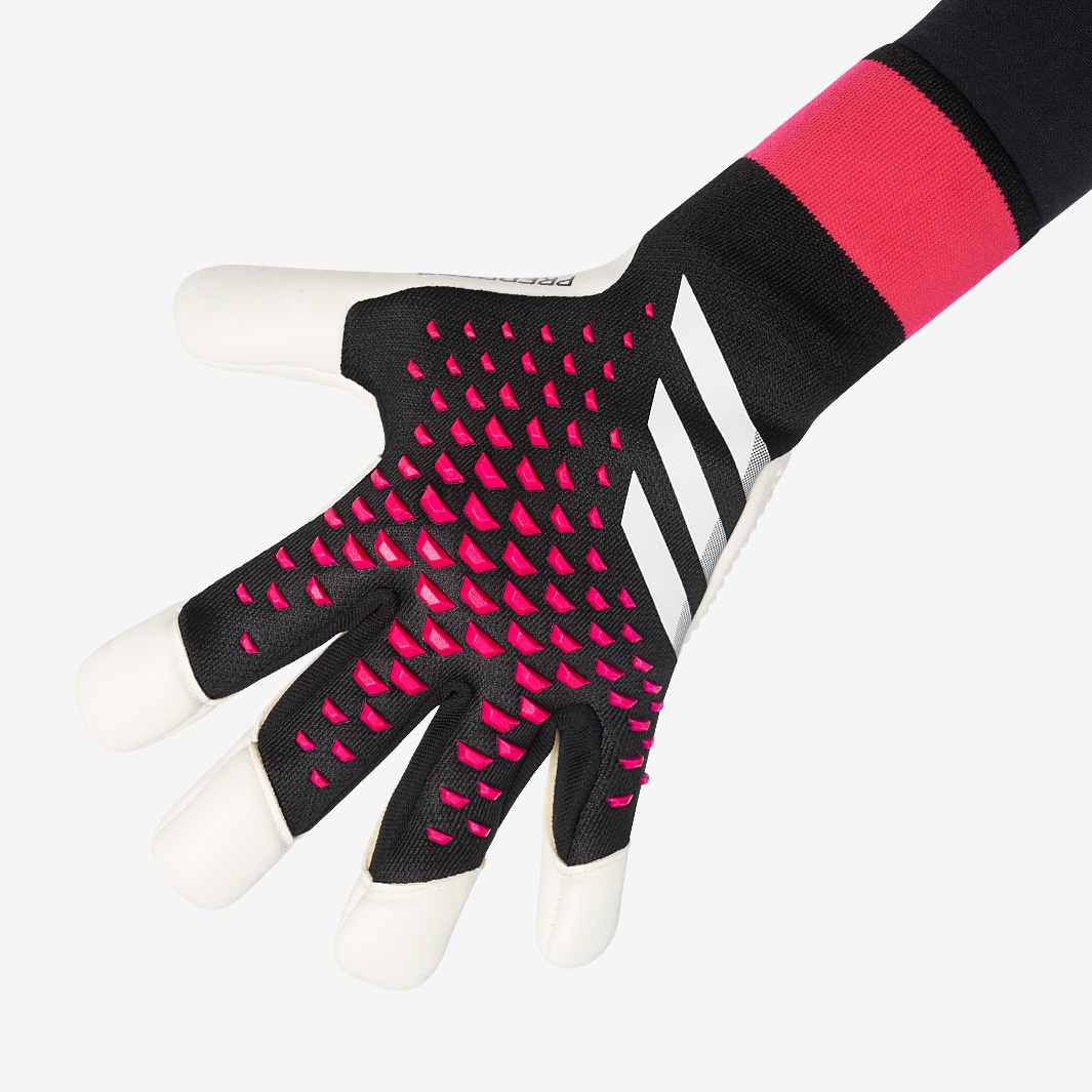 Glove adidas Predator Pro Hybrid Black-White-Shock Pink - Fútbol Emotion