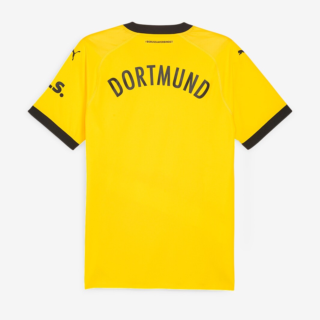 Puma Borussia Dortmund 23/24 Authentic Home Shirt - Cyber Yellow