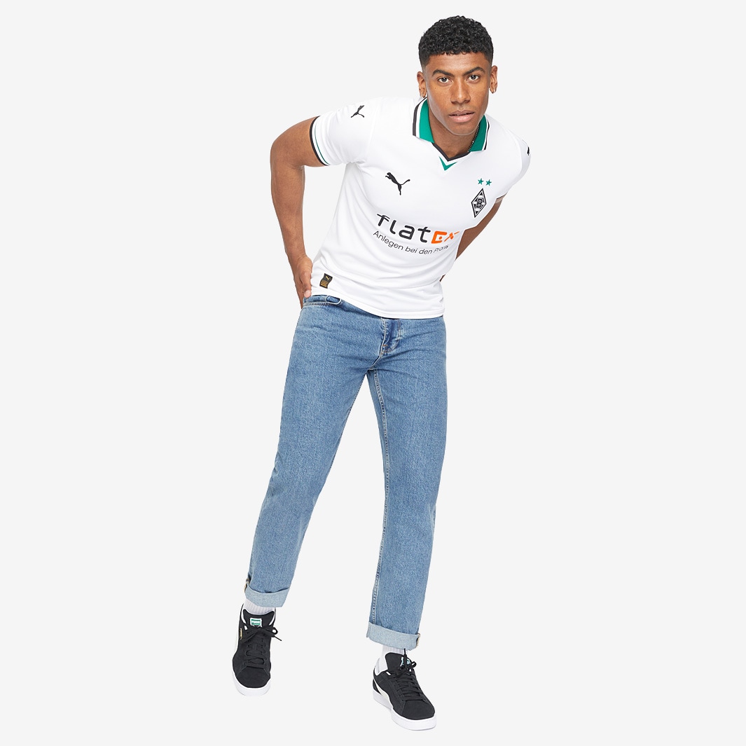 Puma Borussia Mönchengladbach 23/24 Home Shirt - Puma White/Power