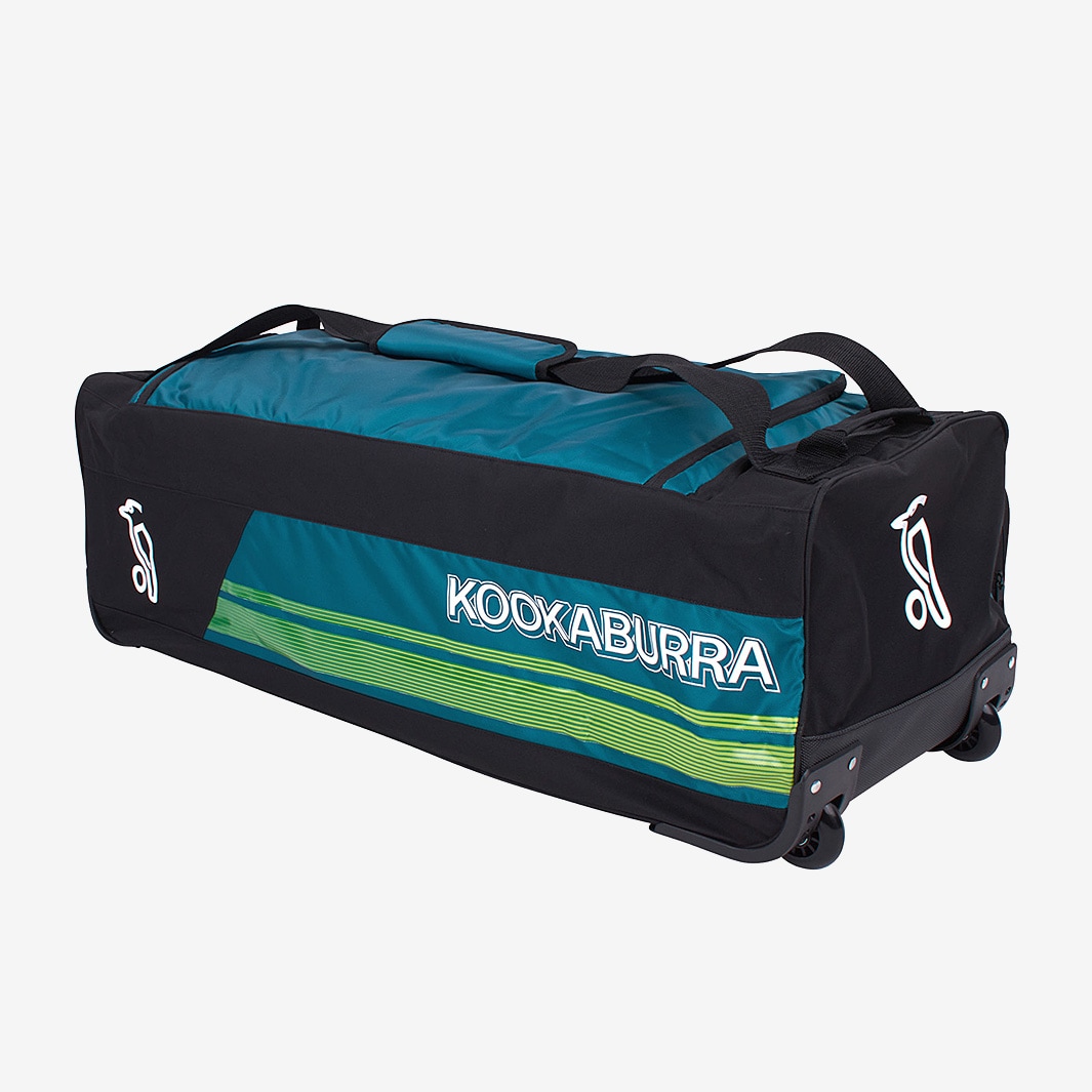 Kookaburra Pro 3500 Wheelie Bag Green/Black Bags & Luggage Pro