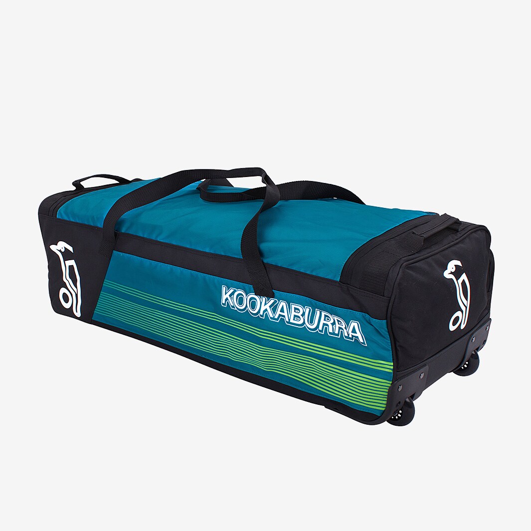 Kookaburra 4500 Wheelie Bag Green/Black Bags & Luggage