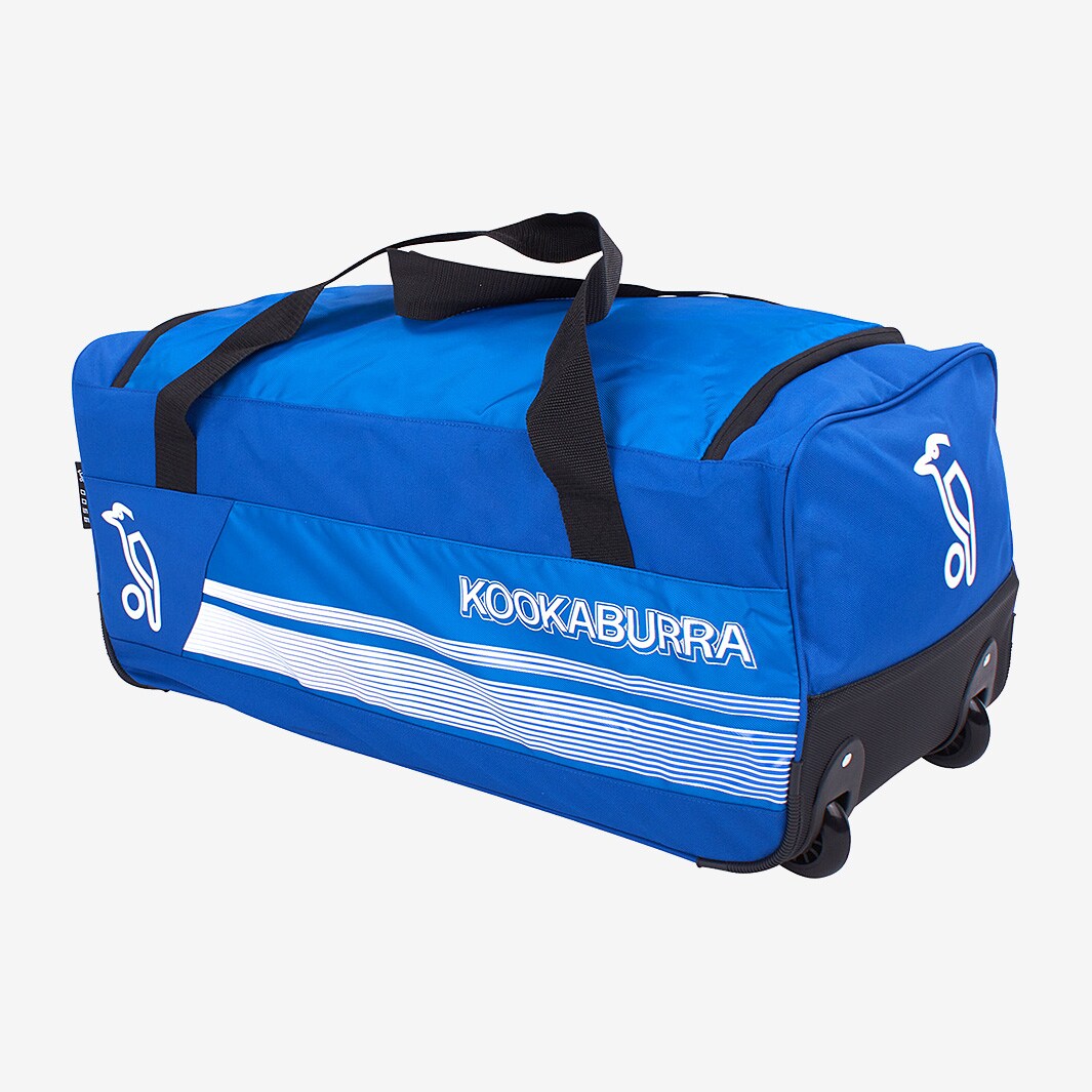 Kookaburra 9500 Wheelie Bag Blue/White Bags & Luggage ProDirect