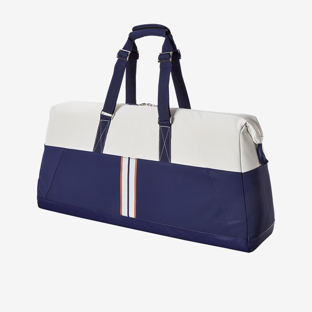 Wilson Large Duffel Racket Bag Roland Garros White/Clay/Navy Bags