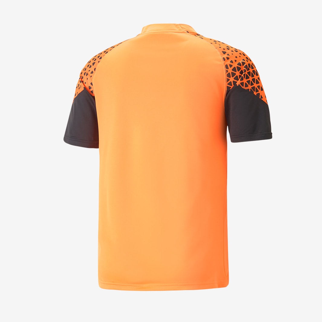 | Training Black Mens Shirt - - Puma 2023 Ultra individualCUP Replica Orange/Puma