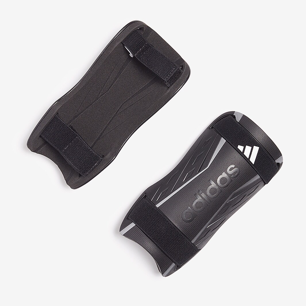 adidas Tiro Junior Training Shin Guards Black/White/Iron Met