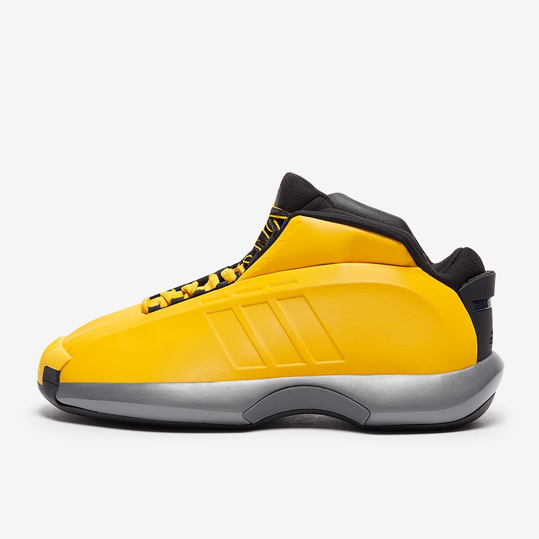 adidas Crazy 1 - Team Yellow/Iron Metal/Core Black - Mens Shoes | Pro ...