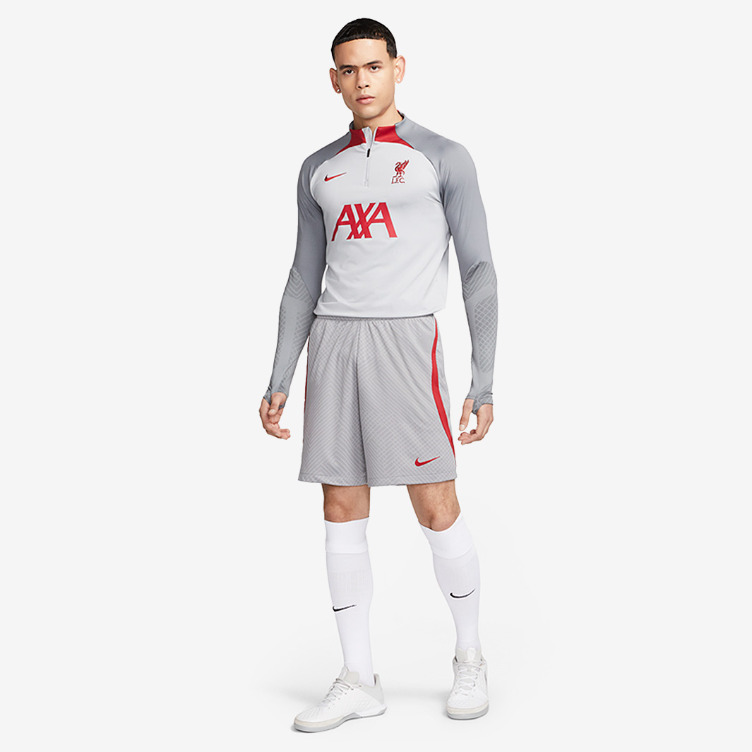 Nike FC Liverpool 22/23 Dri-Fit Strike Shorts-Grau/Tough Rot - Herren ...