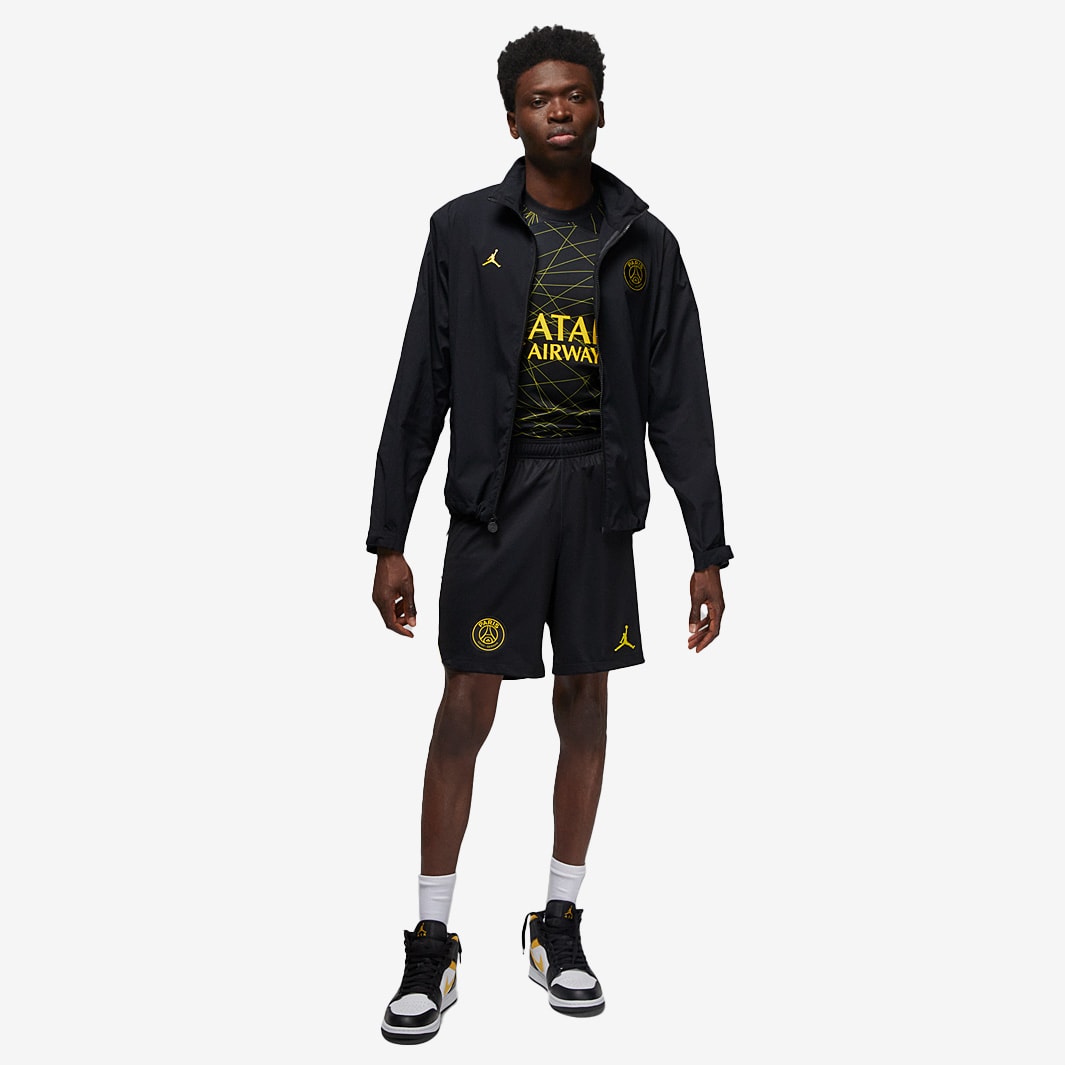 Jordan PSG Womens 22.23 4th Dri-Fit Stadium SS Shirt-Black