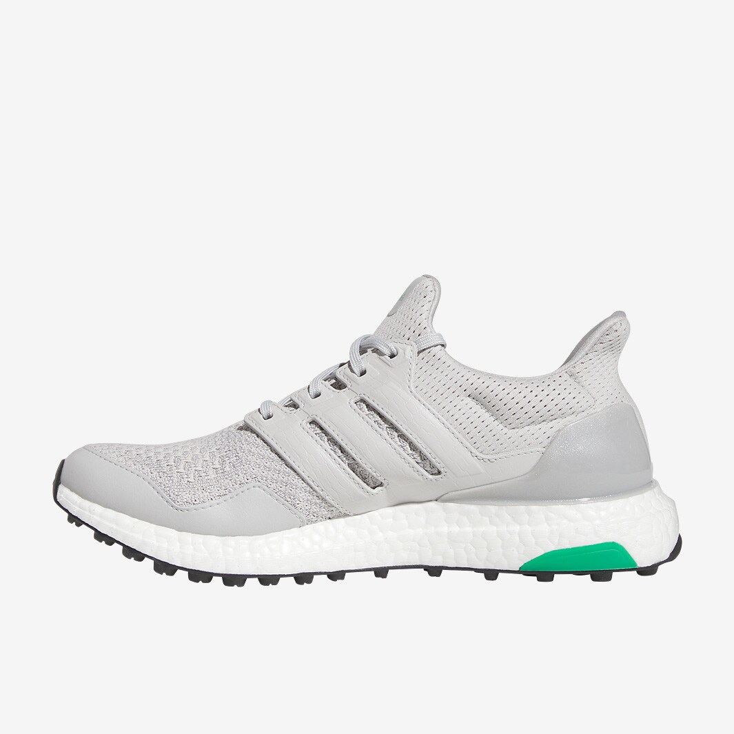 adidas Ultraboost Golf Grey Two/Court Green Mens Shoes ProDirect